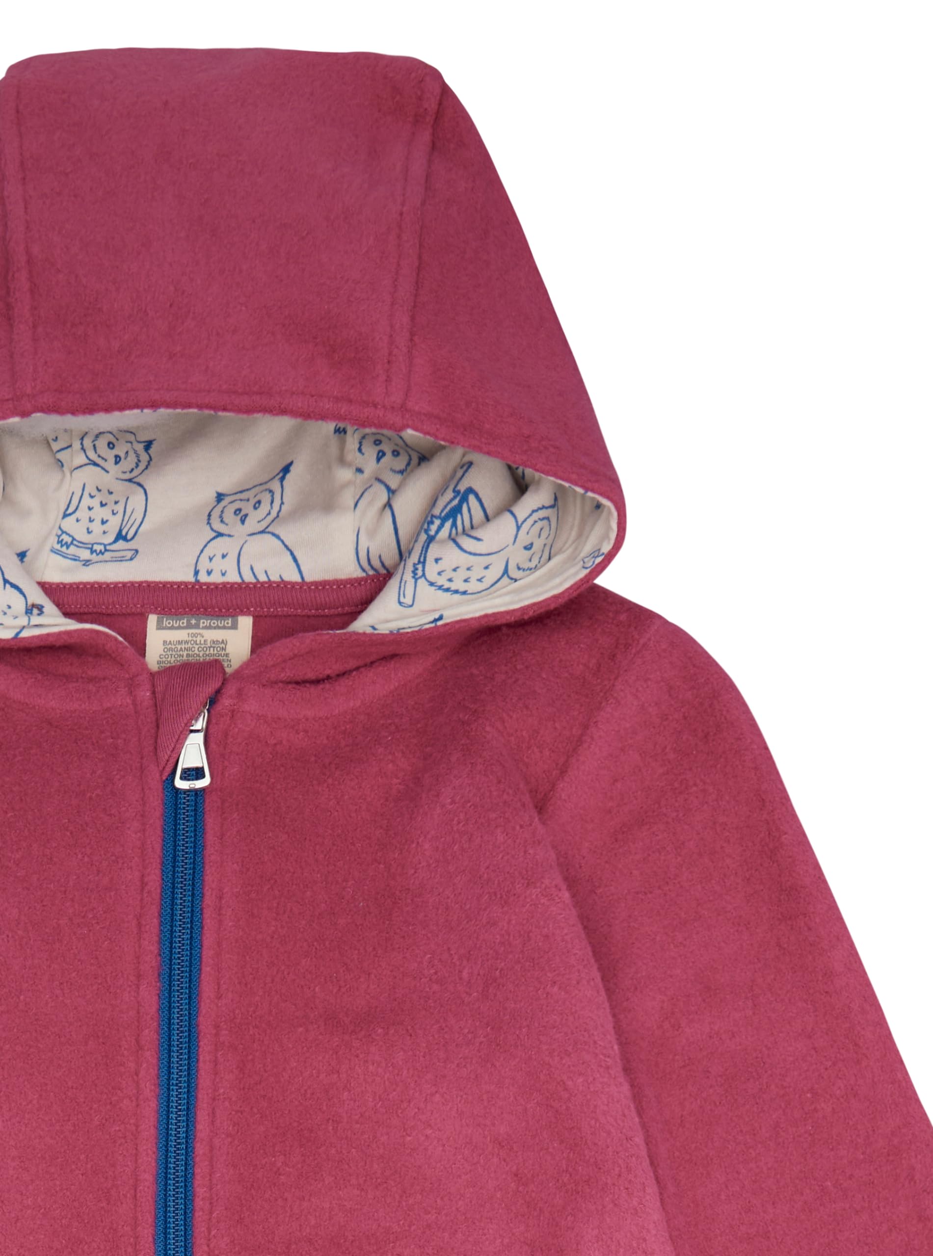loud + proud kombinezon polarowy Niemowlęta - dziewczynki Baumwoll-fleece, Gots Zertifiziert