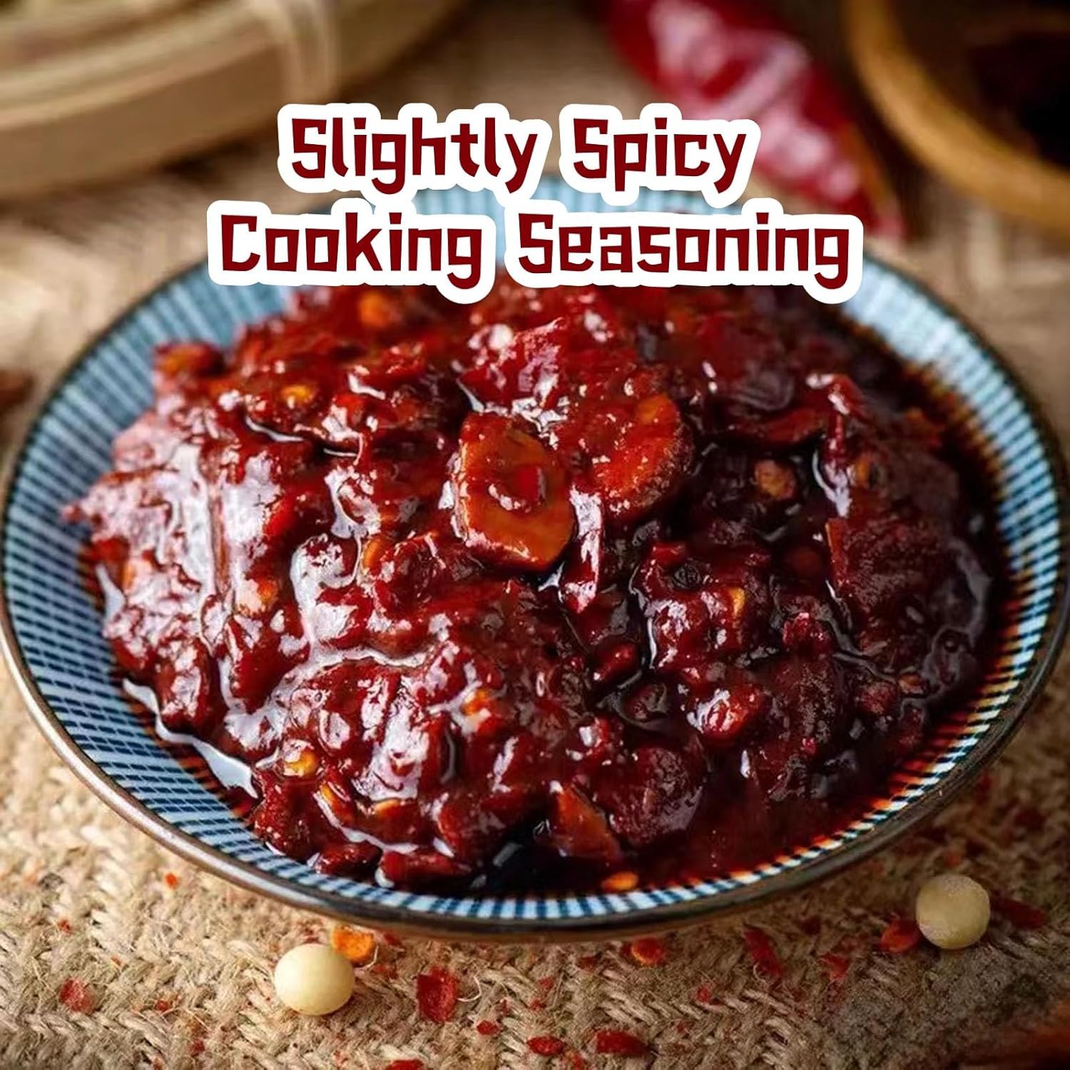 Doubanjiang 500g sticky chili bean sauce - Auténtica pasta de judías con chile rojo de Sichuan para cocinar y condimentar