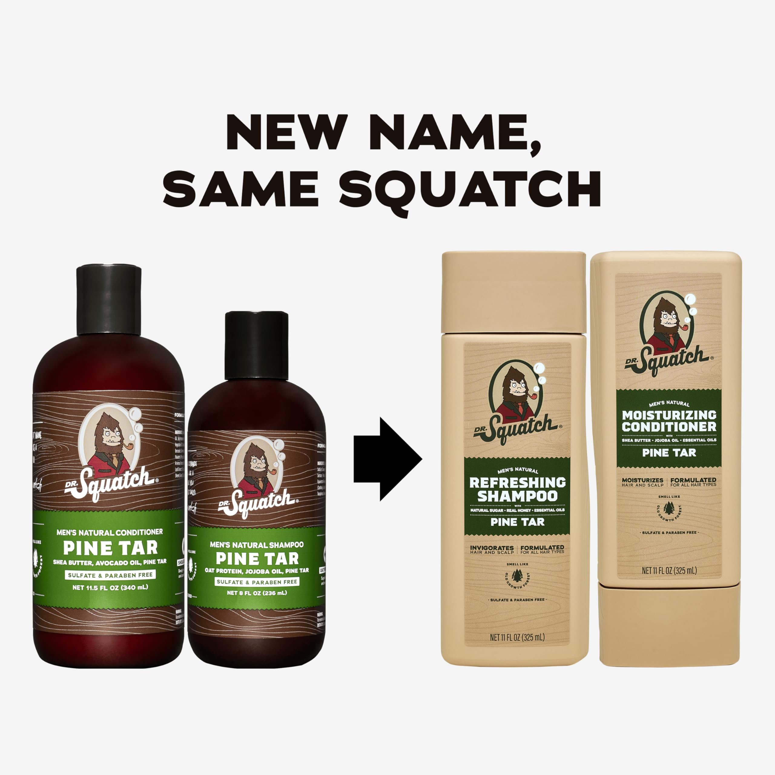 Amazon.com : Dr. Squatch Natural Men's Shampoo and Conditioner Set