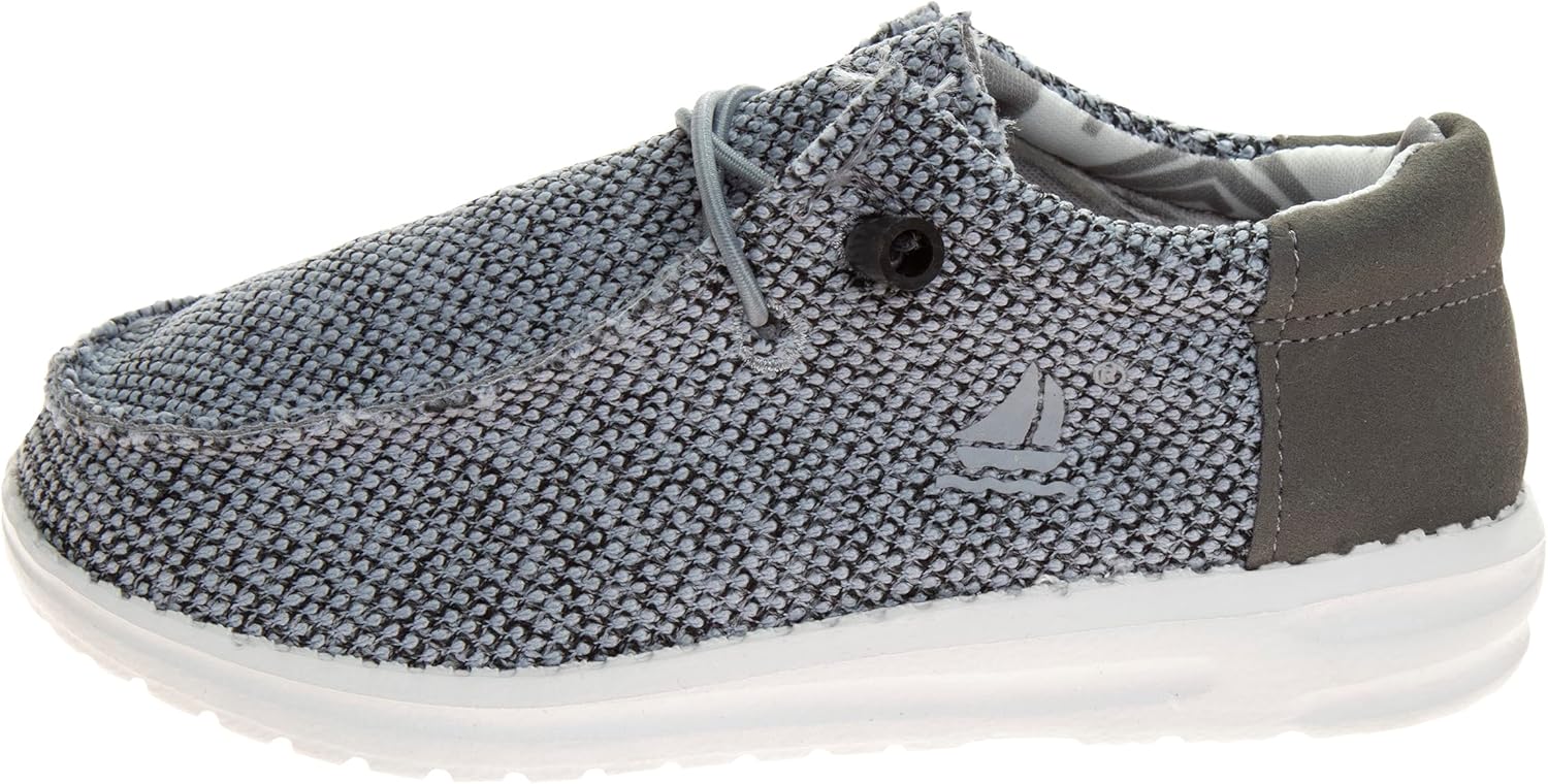 Josmo Kids Sail Slip on Shoes - Little Kids Boys Girl Loafers Casual Canvas lace-up (Little Kid/Big Kid) Size 11-4 : Clothing, Shoes & Jewelry