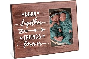 FINGERINSPIRE Picture Frame: Treasured Memories of Twins