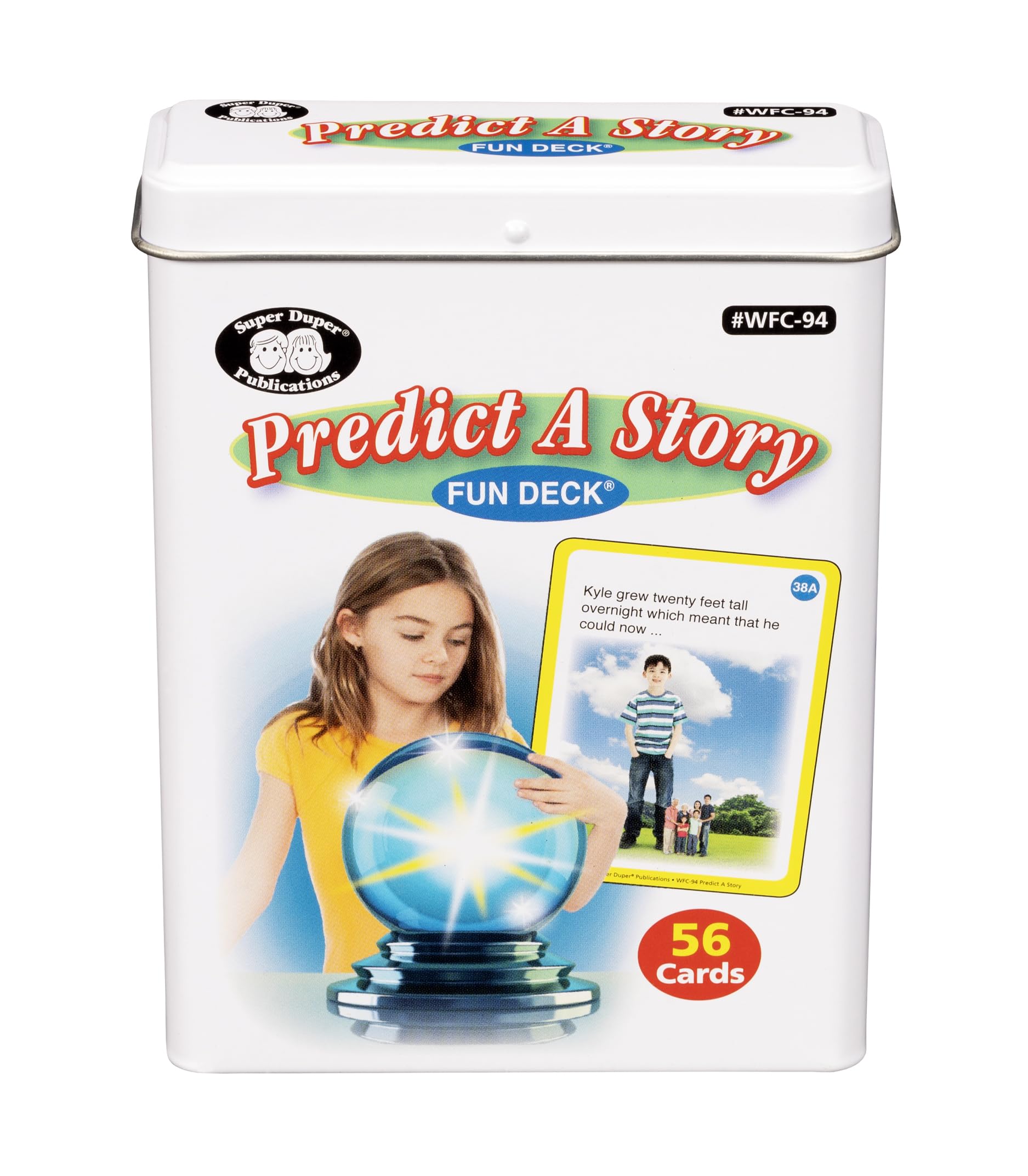 Super Duper Publications | Predict A Story Flash Card Fun Deck | Educational Learning Resource for Children