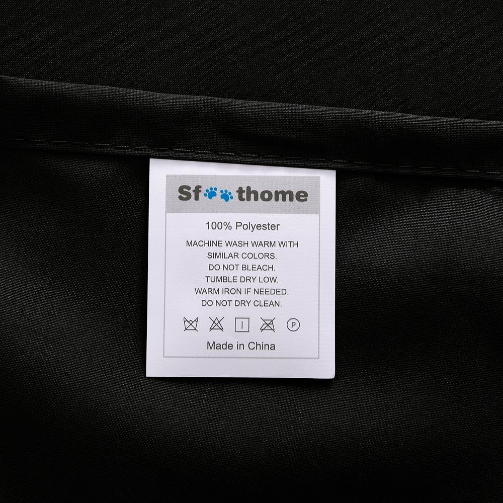 Sfoothome Queen Sheets Set - Black Hotel Luxury 4-Piece Bed Set, Extra Deep Pocket, 1800 Series Bedding Set, Wrinkle & Fade Resistant, Sheet & Pillow Case Set (Queen, Black) : Home & Kitchen