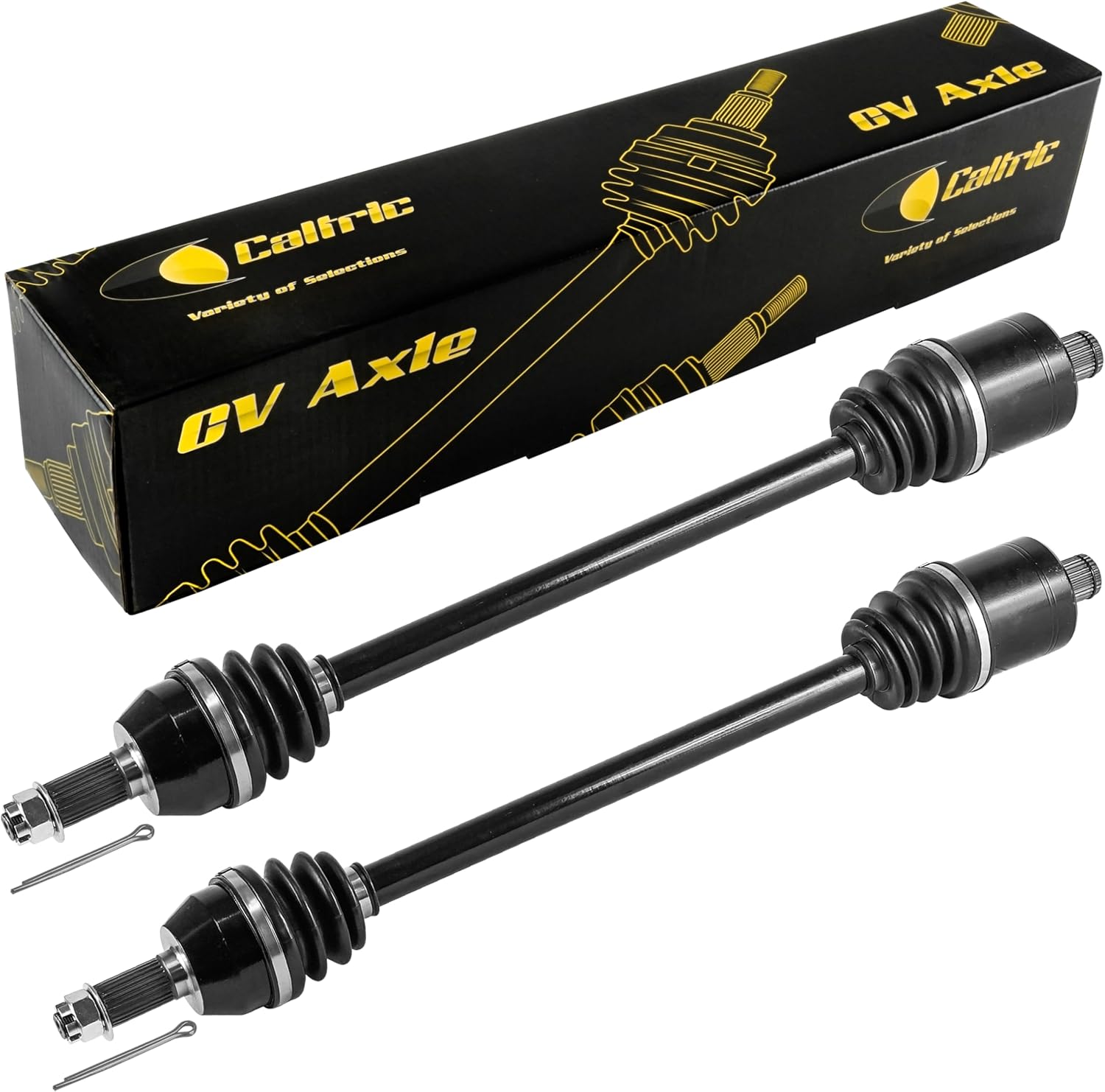 Caltric Rear Right And Left Complete Cv Joint Axle Compatible with Polaris Rzr Xp 1000 2014-2017 / Rzr Xp 4 1000 Eps 2014-2017