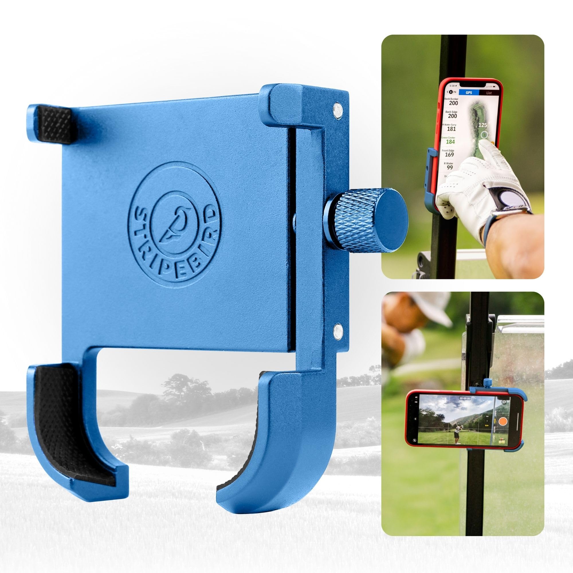 Original Magnetic Golf Cart Phone Holder, Golf Caddy, Coolest Golf Cart Accessories, Cool Golf Gadgets, Slim Smartphone Mount