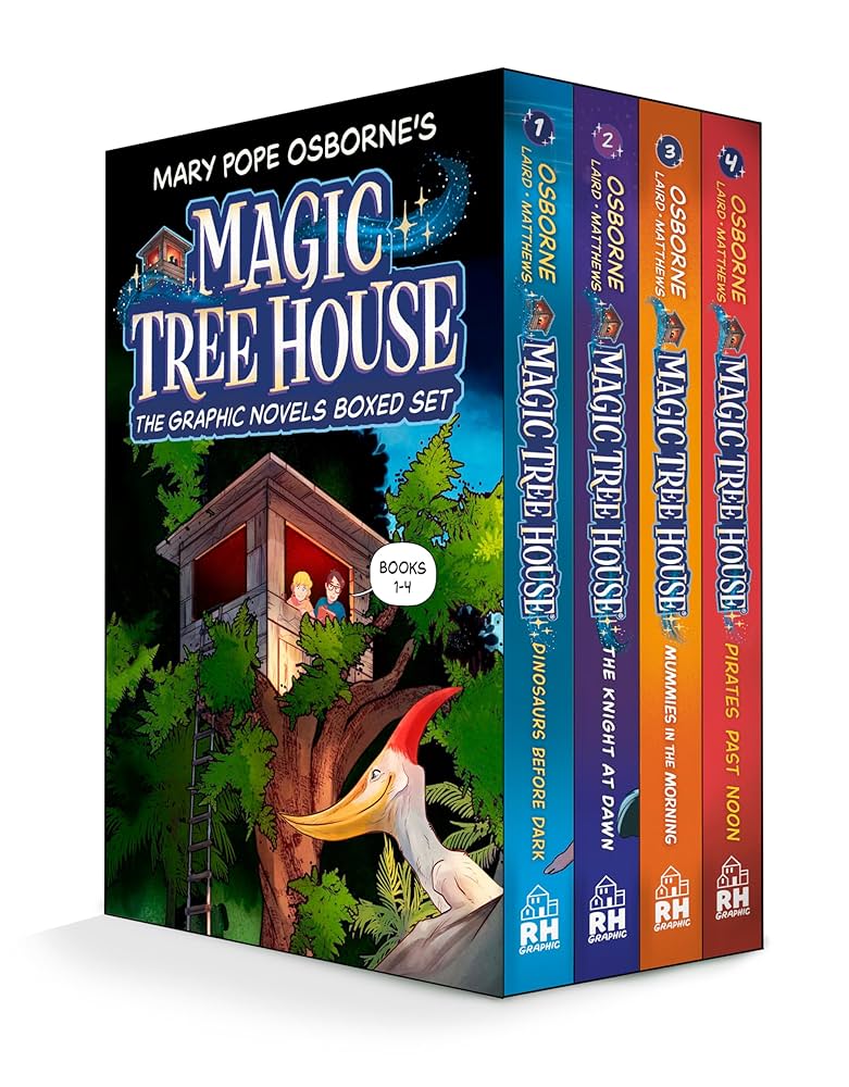 Magic Tree House Graphic Novel Starter Set: (A Graphic Novel
