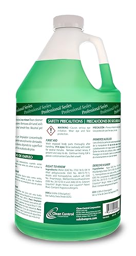 Miniatura 2 de OdoBan Professional Series - Limpiador concentrado de pH neutro sin enjuague, 2 galones