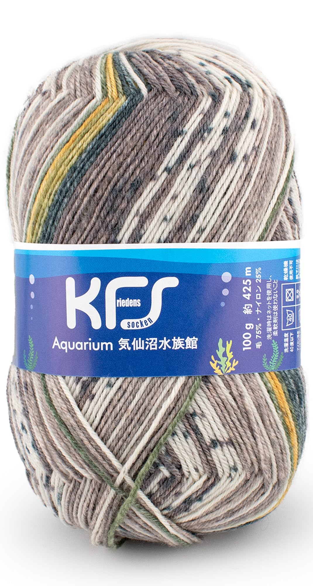 Amazon | 毛糸 Opal オパール 気仙沼水族館 4ply ウール混 KFS259