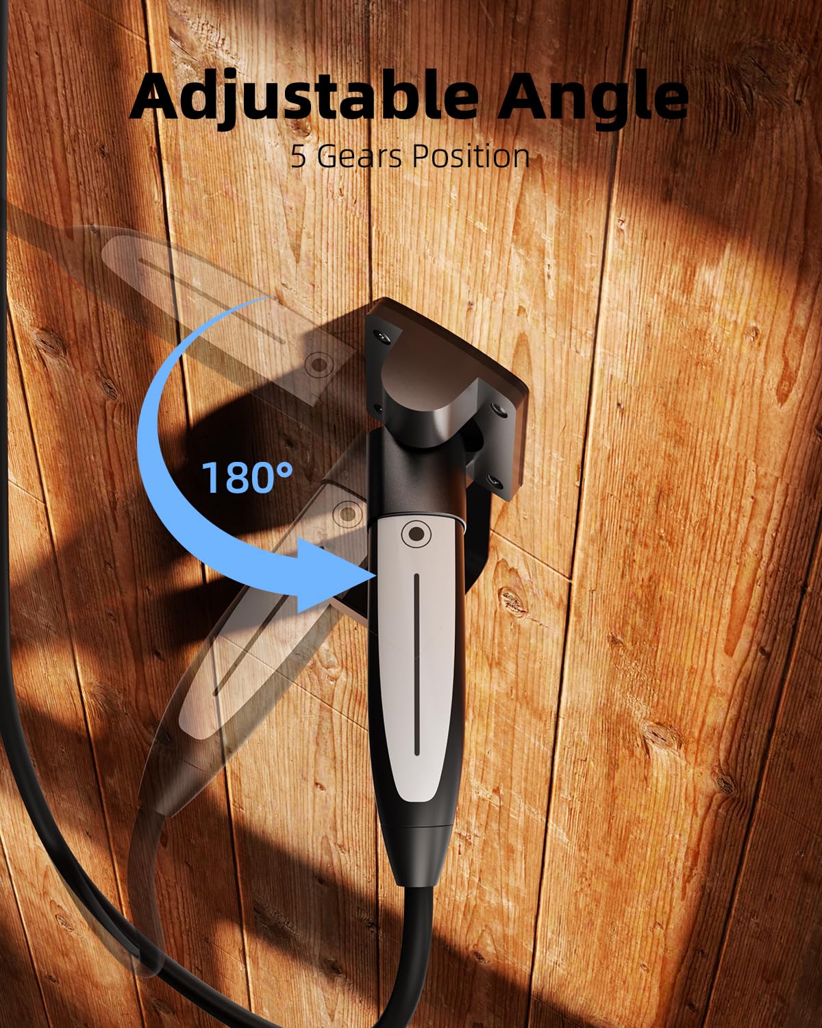 FOCSPROD Ladekabelhalter kompatibel mit Tesla Model 3/Y/X/S Ladekabel Organizer Autozubehör Wandstecker mit Chassishalterung