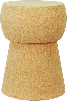 Franmara Champagne Cork Stool, Tan