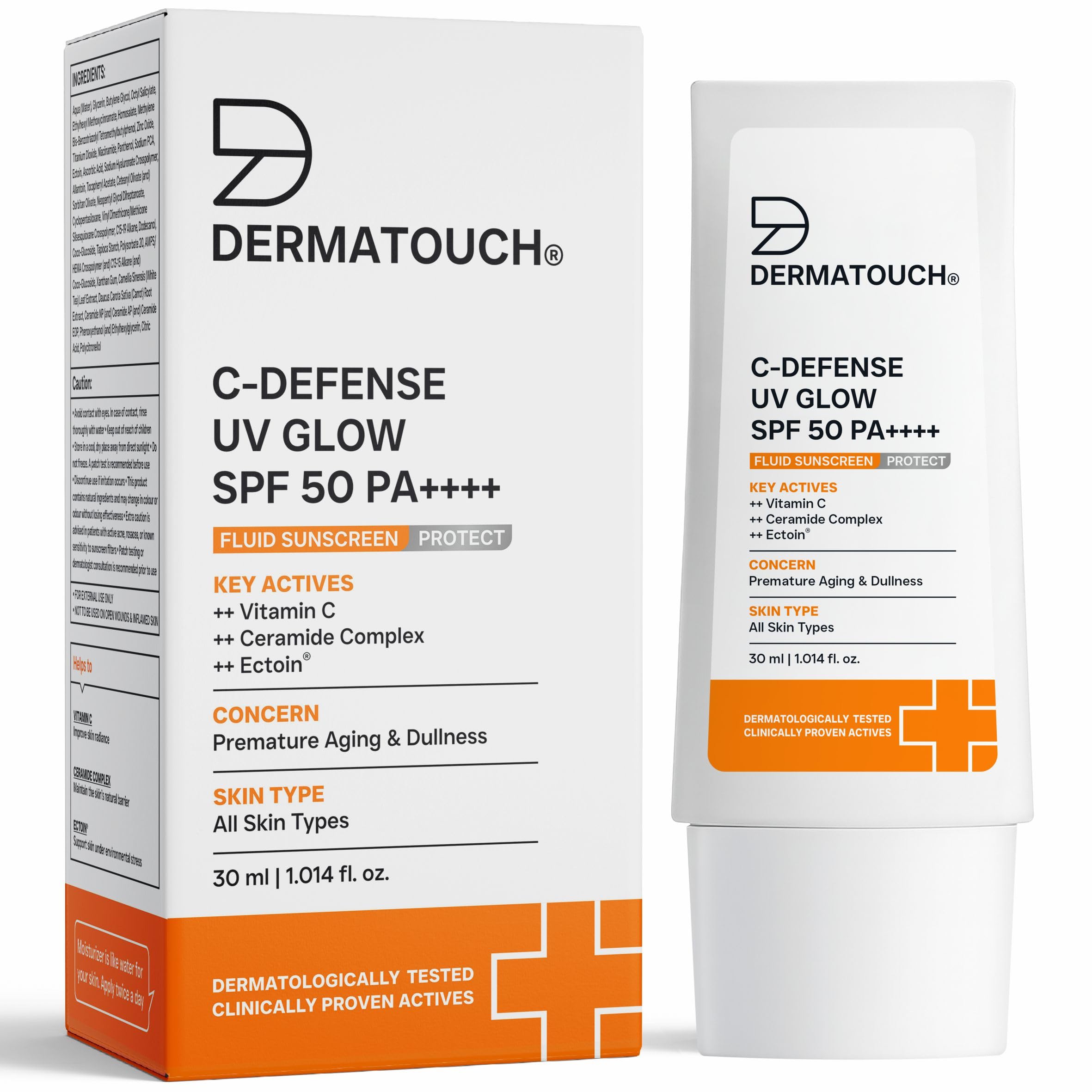 DERMATOUCH C-Defense SPF 50 Sunscreen 30ml - Image 1