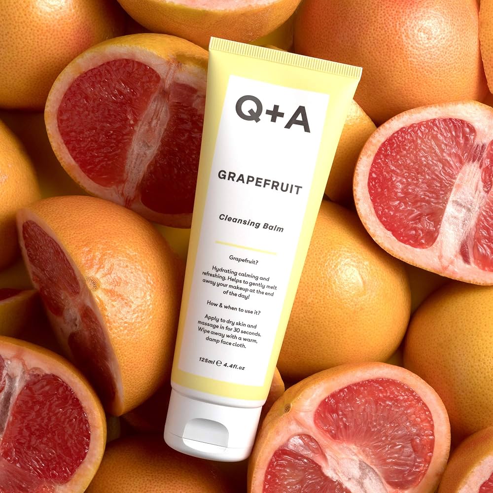 Amazon.com: Q+A Grapefruit Cleansing Balm (125ml), Natural Makeup