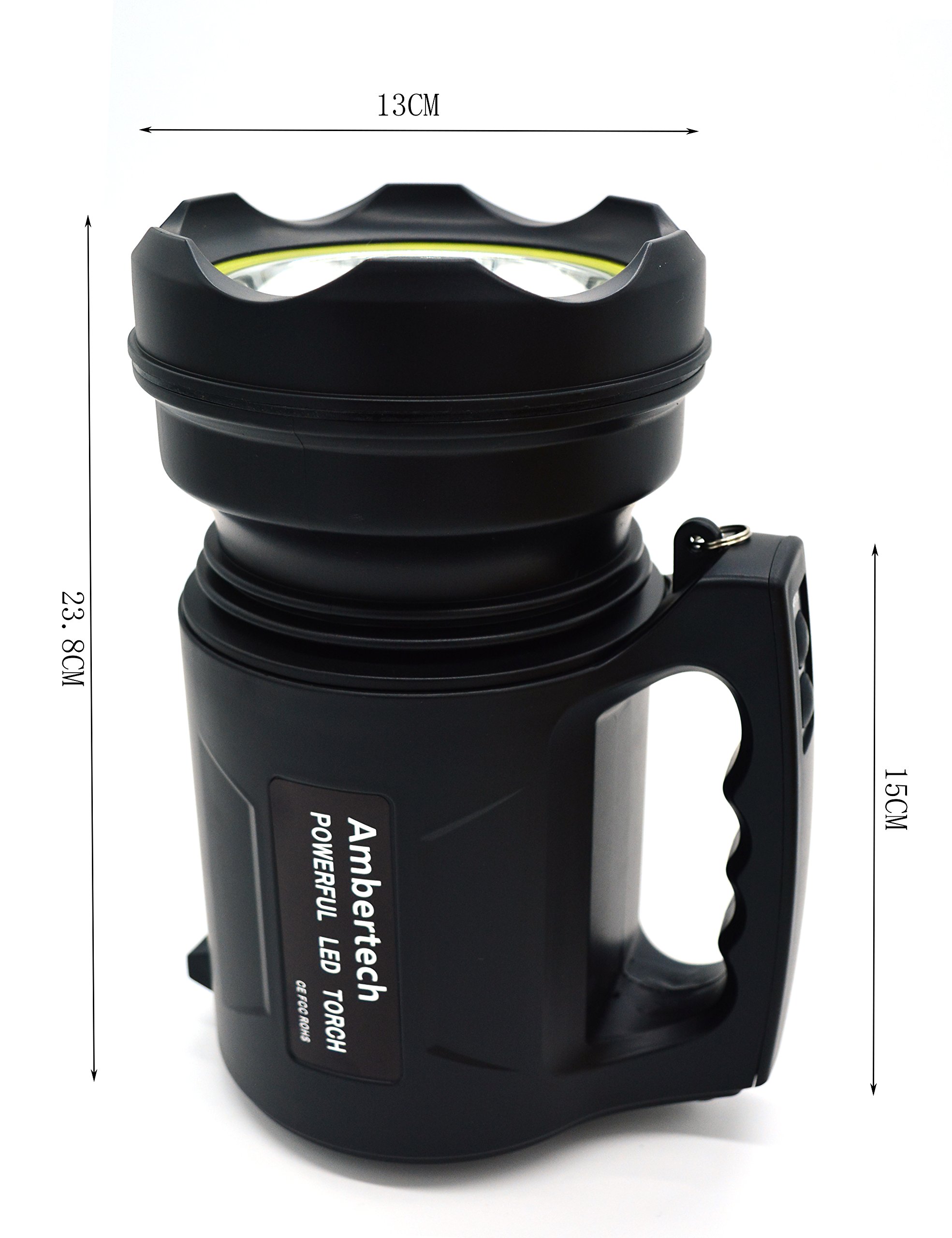 P70 torche extérieure d'urgence longue portée projecteur rechargeable USB portable