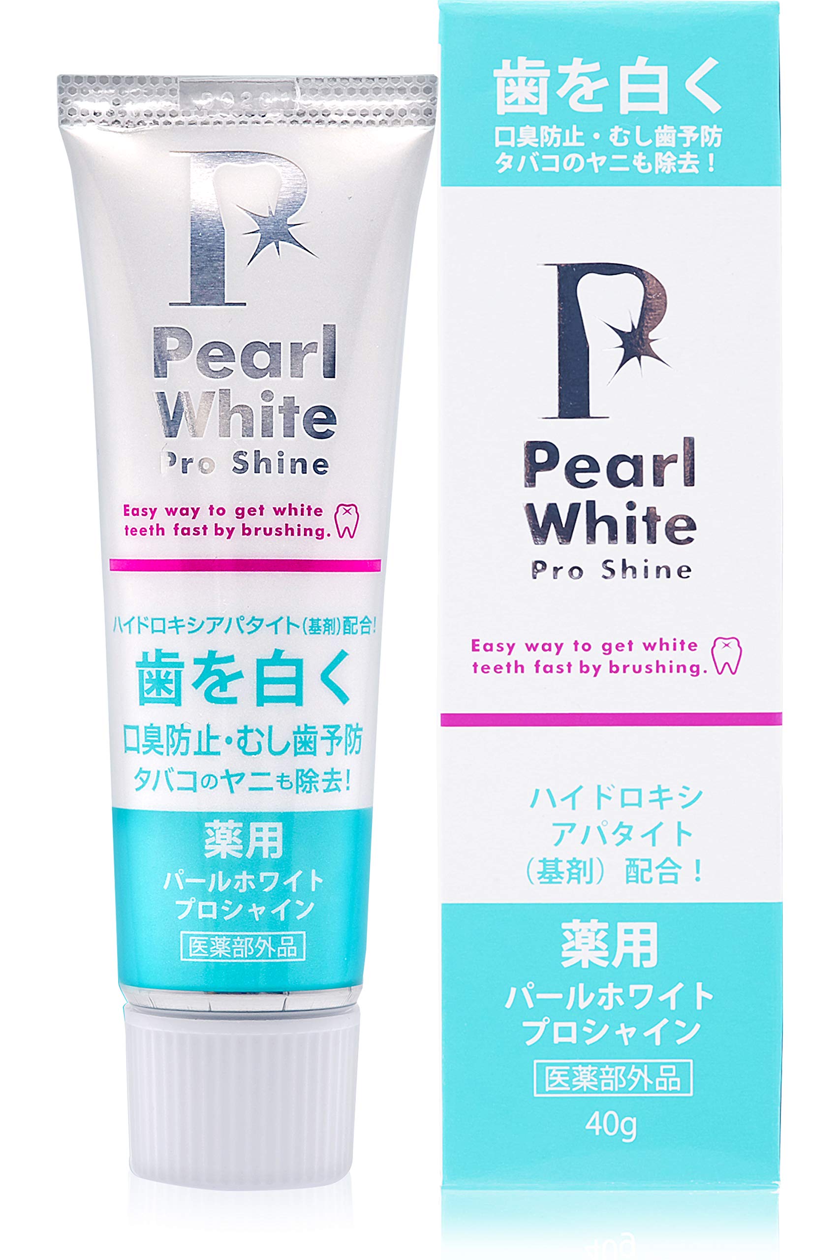 Amazon | [医薬部外品] 薬用パール ホワイト プロ シャイン 1本 40g 美