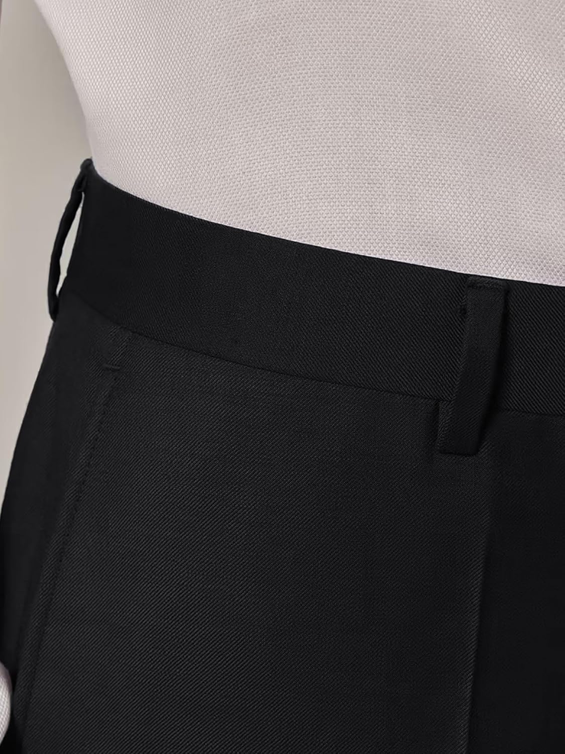 Calça social masculina slim fit frente lisa para homens com cintura expansível oculta, calça de terno casual em promoção! Veja a oferta e mais achadinhos de Calças 5 Hoje é o melhor dia para comprar Calça social masculina slim fit frente lisa para homens com cintura expansível oculta, calça de terno casual com aquele preço maroto! Promoção! Aproveite a oferta! 5