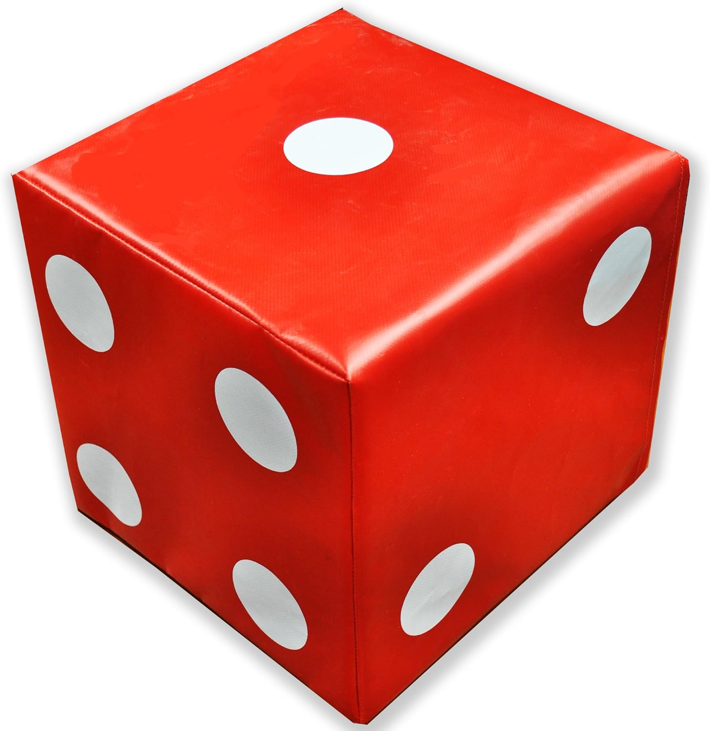 Childrens Soft Play Equipment Educational Giant Foam Dice in Red