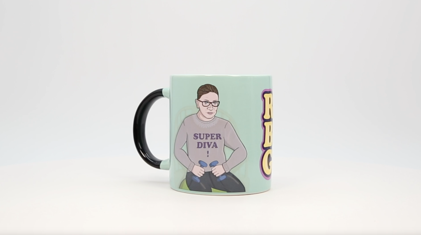 Taza térmica Ruth Bader Ginsburg 12 oz miniatura 7