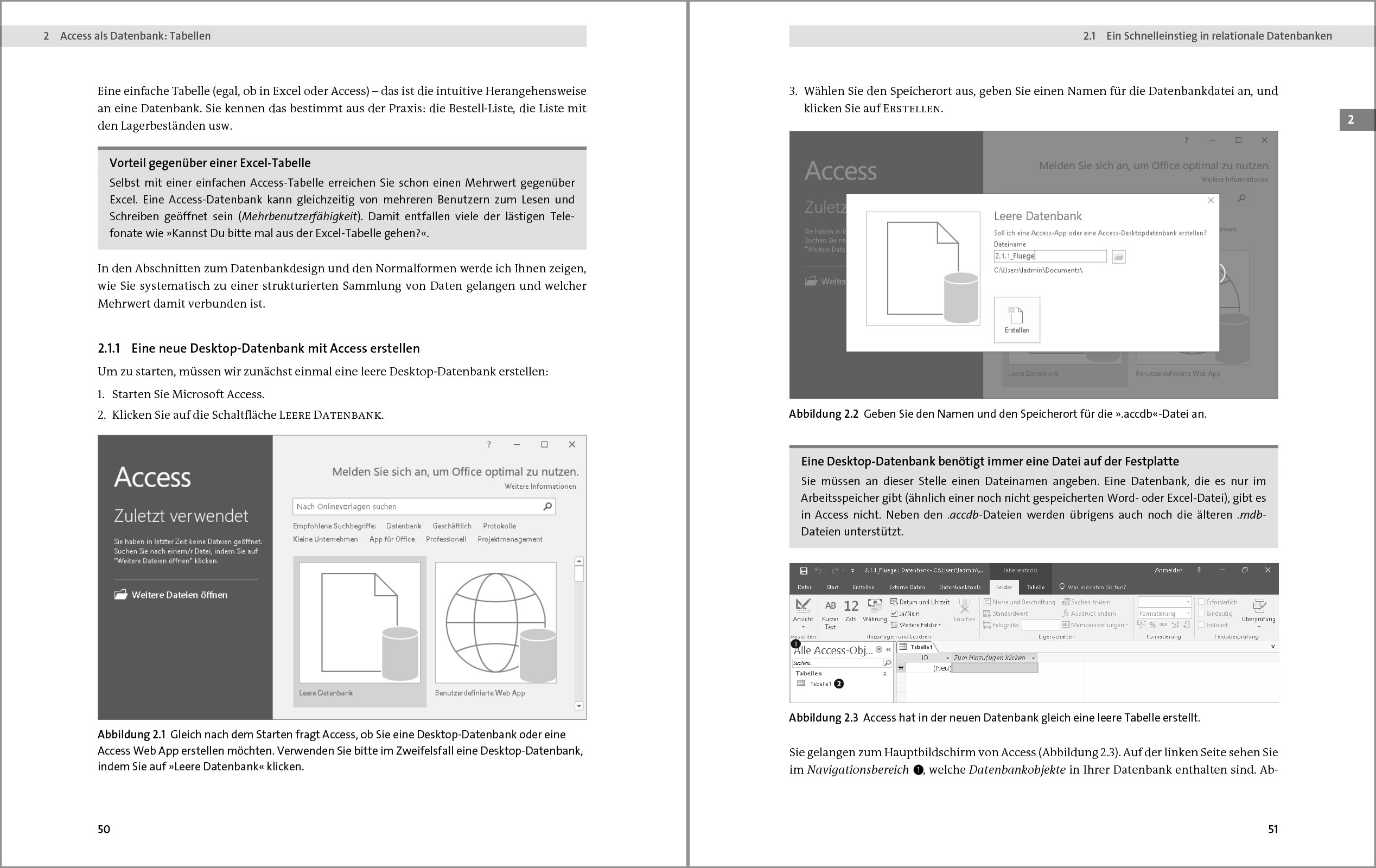 Access 2016: Das umfassende Handbuch. Tabellen, Formulare, Berichte, Datenbankdesign, Abfragen, Import und Export, SQL, VBA, DAO u. v. m.