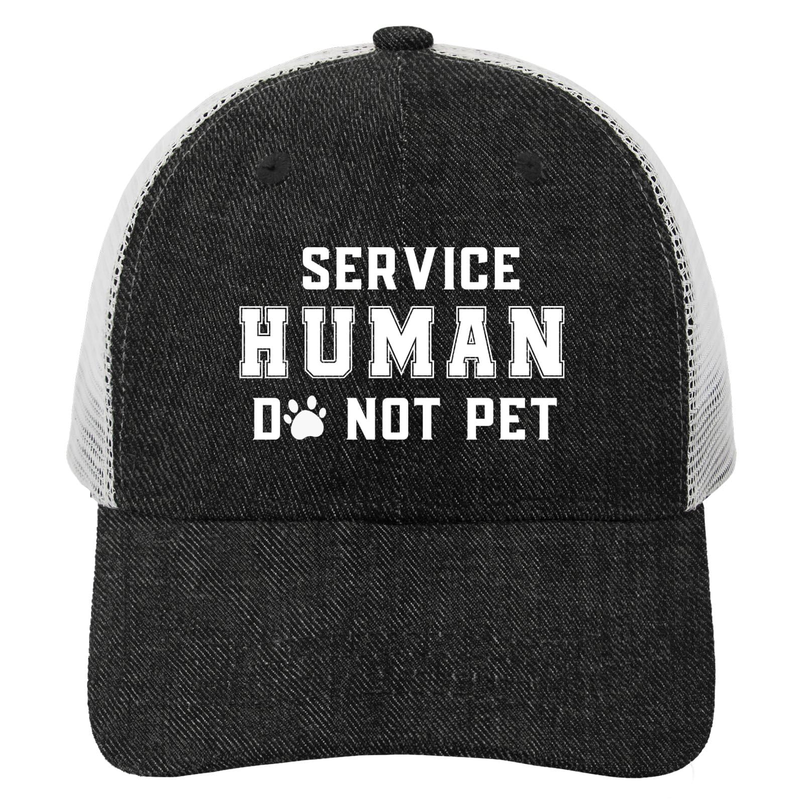 Service Human Do Not Pet Sun Hats Cycling Caps for Grandpa