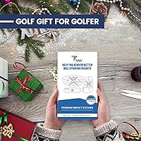 Vista 8 de ToVii Juego de 300 cintas de impacto de golf ~ 600 piezas, análisis de consistencia de puntos dulces y disparos, calcomanías de impacto de club