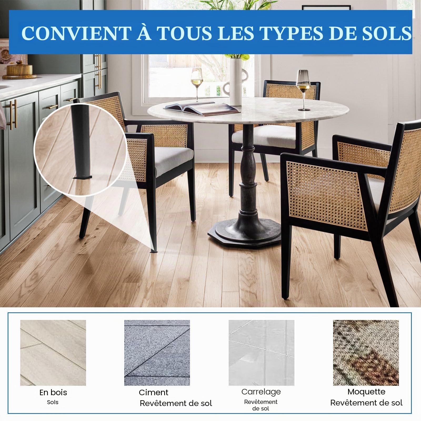 30 PCS Cales de Nivellement pour Meubles 5 * 3 * 0.5cm Cale Plastique pour Nivellement Support Niveleur Meuble