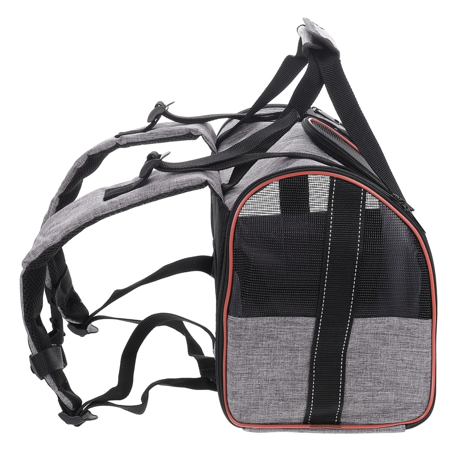 Yardwe Mochila Viaje para Mascotas Jaula para Gatos Coche Impermeable PVC