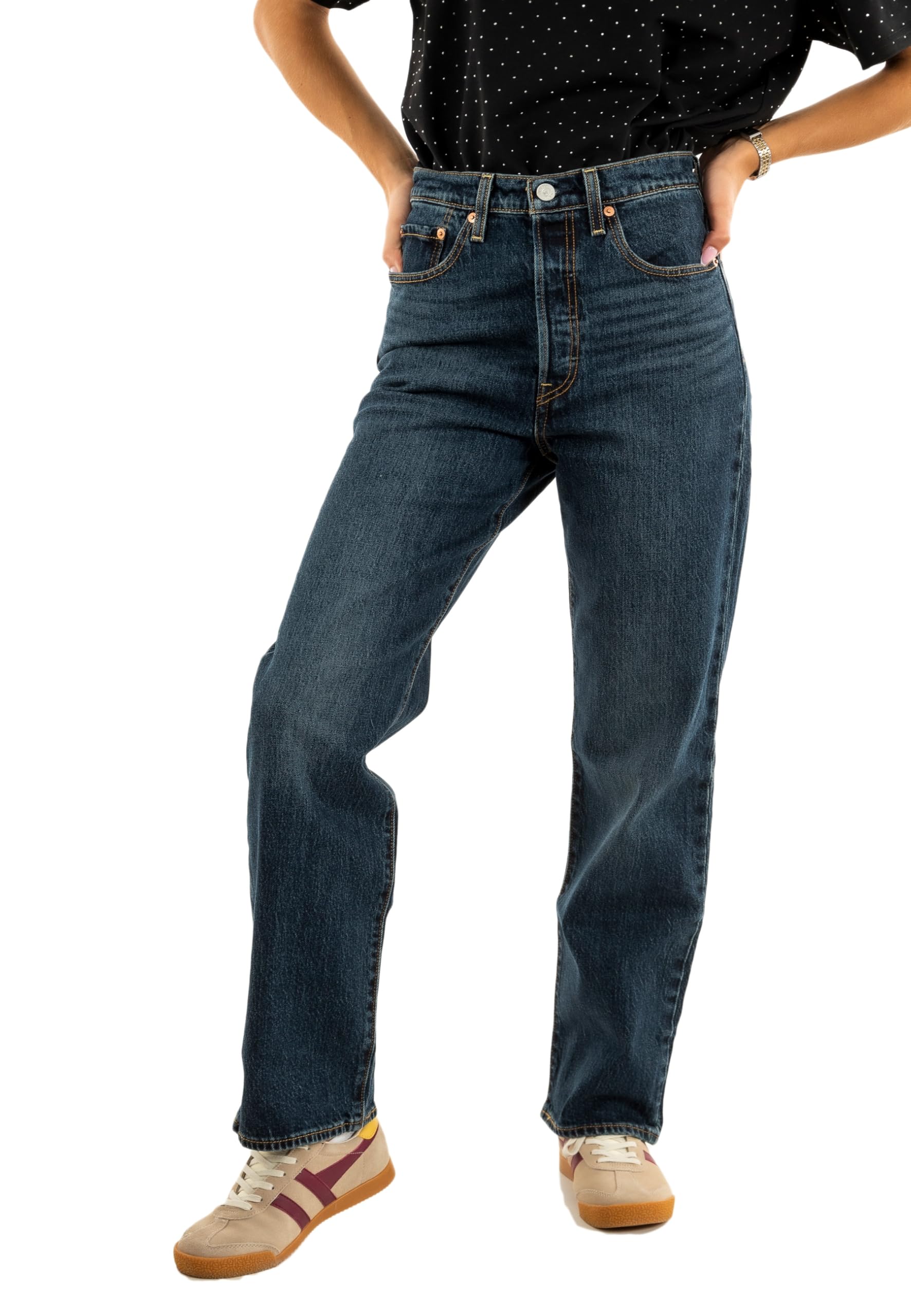 Levi's Ribcage Full Length Apply Now, Apply Now, 29W x 34L