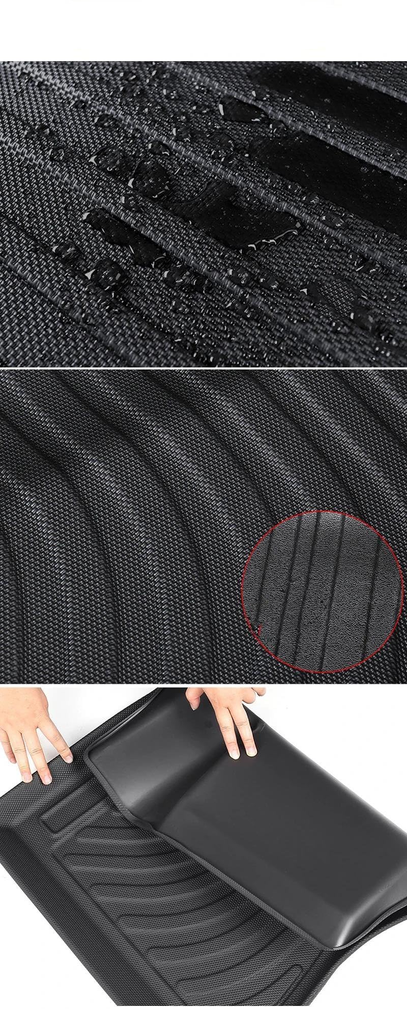 Für X3 Für G01 2018 2019 2020-2023 Auto Cargo-Liner Matte Anti-slip Stamm Tablett Teppich Innen Zubehör Auto Kofferraumwanne(2019)