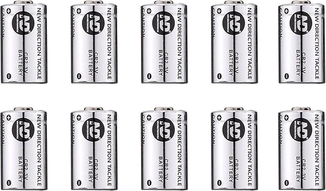 New Direction Tackle CR2* 10 PCS Batteries for K9s/R9s/Th9s