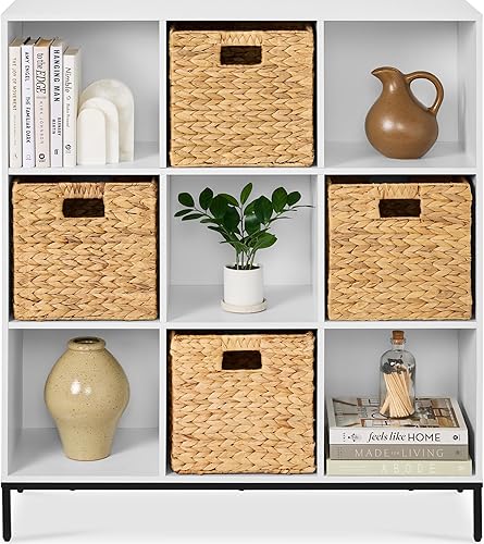 Miniatura 19 de Best Choice Products Organizador de almacenamiento de 9 cubos, apertura de estante de 11 pulgadas, estantería, estante de exhibición, personalizable