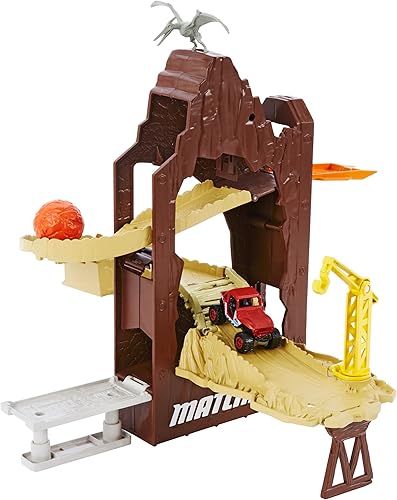 MATCHBOX JURASSIC WORLD PORTÁTIL PLAYSET Island Escape Playset