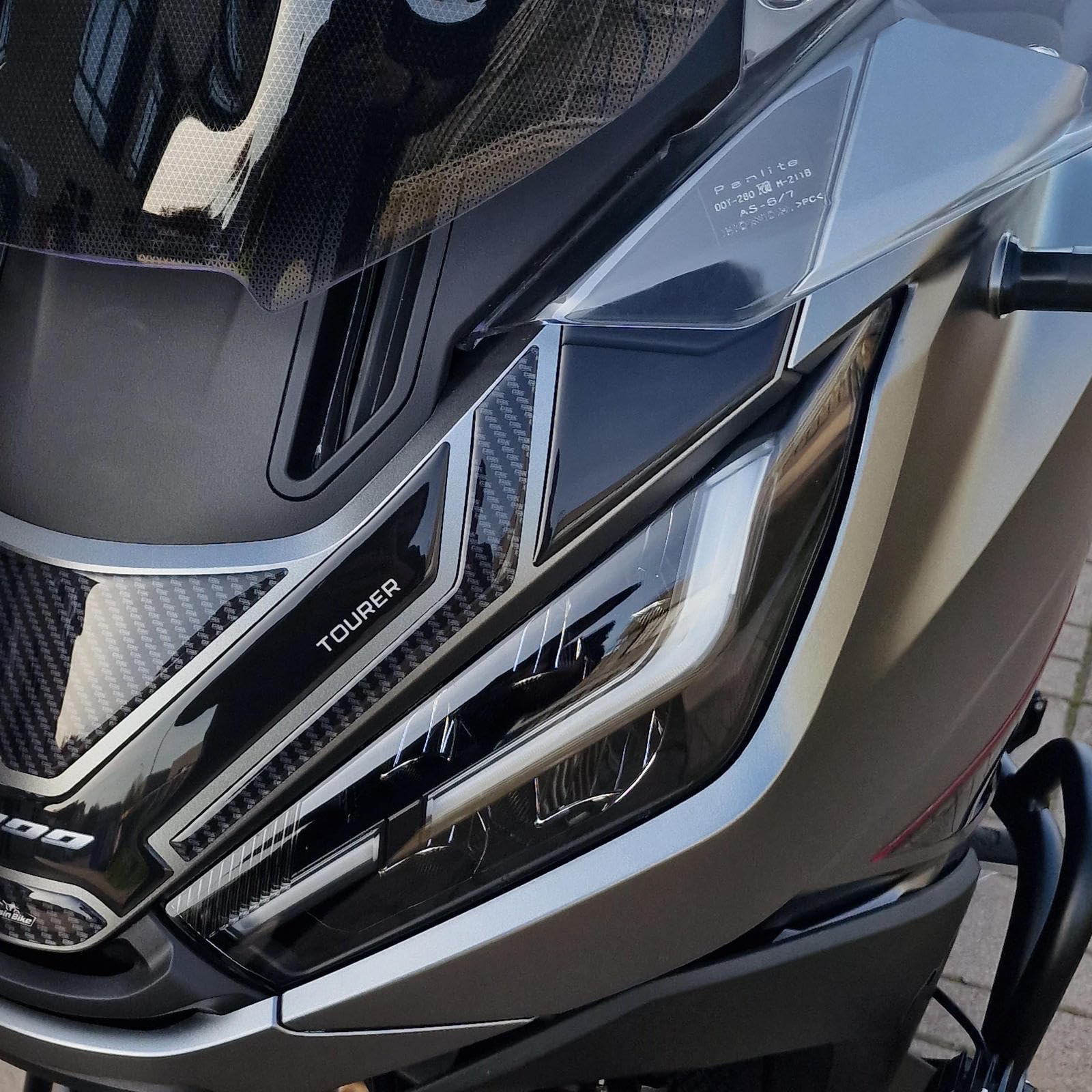 Adhesive Resin Gel 3D Motorcycle Tank Guard Compatible With Honda NT1100 2022-2025