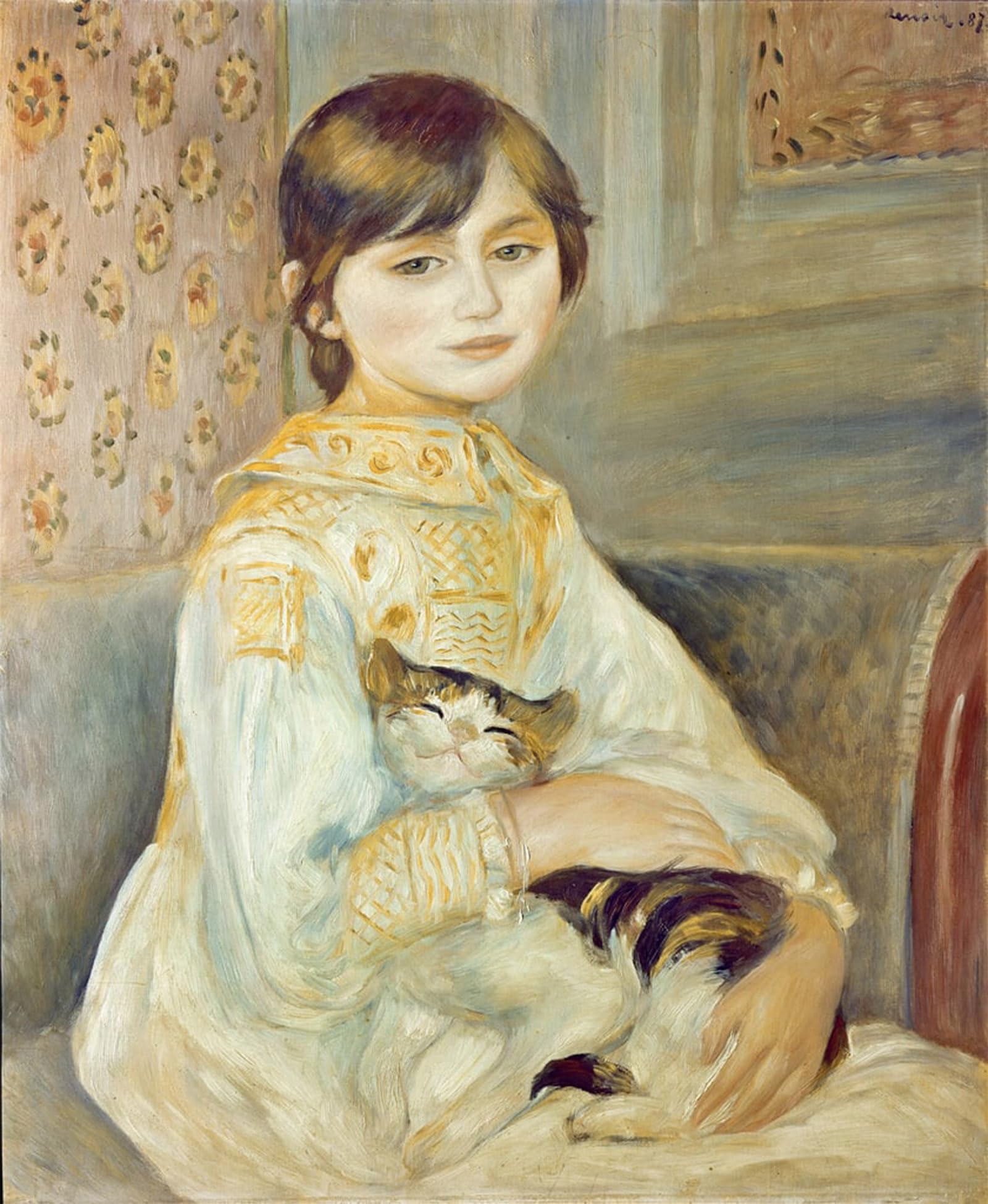 SERENDIPITP Vintage Picture Print on Canvas Wall Art Poster Famous Artist by Pierre Auguste Renoir Artwork Print Poster for Wall Decor 60x90cm