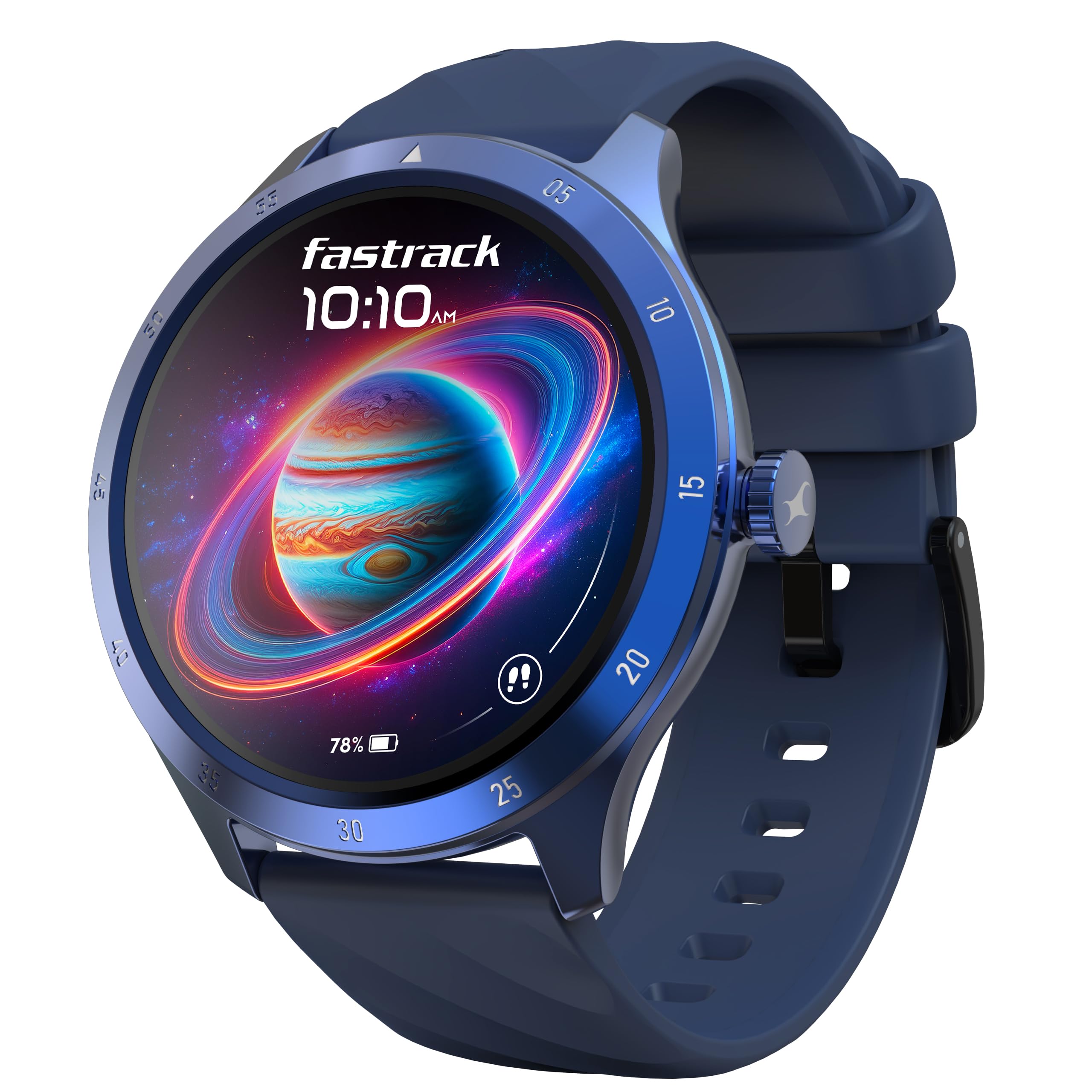 Fastrack Jupitor R2 Smart Watch, 1.38” TFT Display, 240 * 240 Pixel Resolution, SingleSync BT Calling, AI Voice Assistant, 100+ Sports Modes & Smartwatch Faces,Upto 5 Day Battery, IP68 (Blue)-picture-20