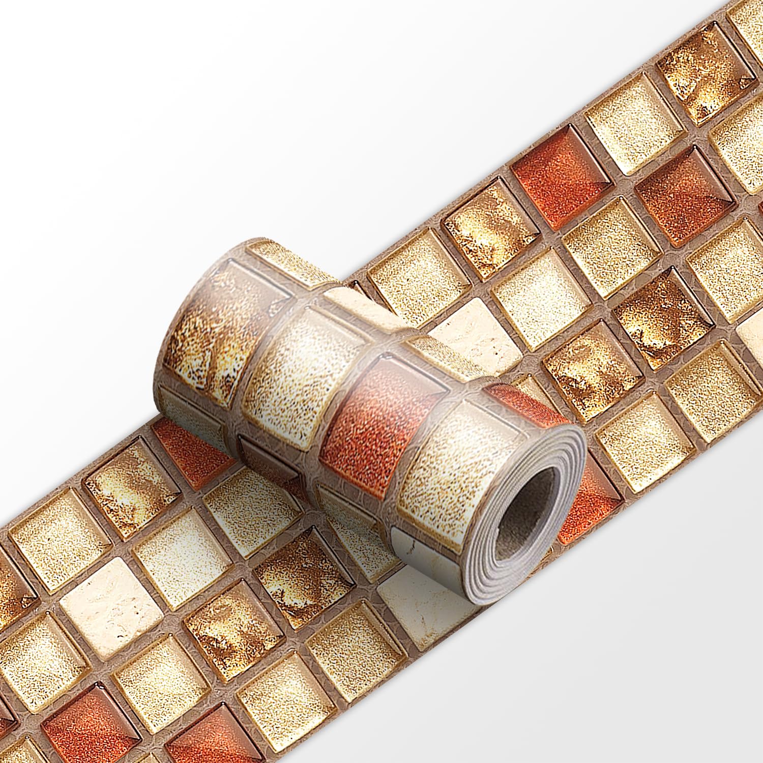 VisitRyl self Adhesive Wallpaper Border wall Tiles Decorative, Peel and Stick wall Border Bathroom Stickers YX-253 30 * 240cm