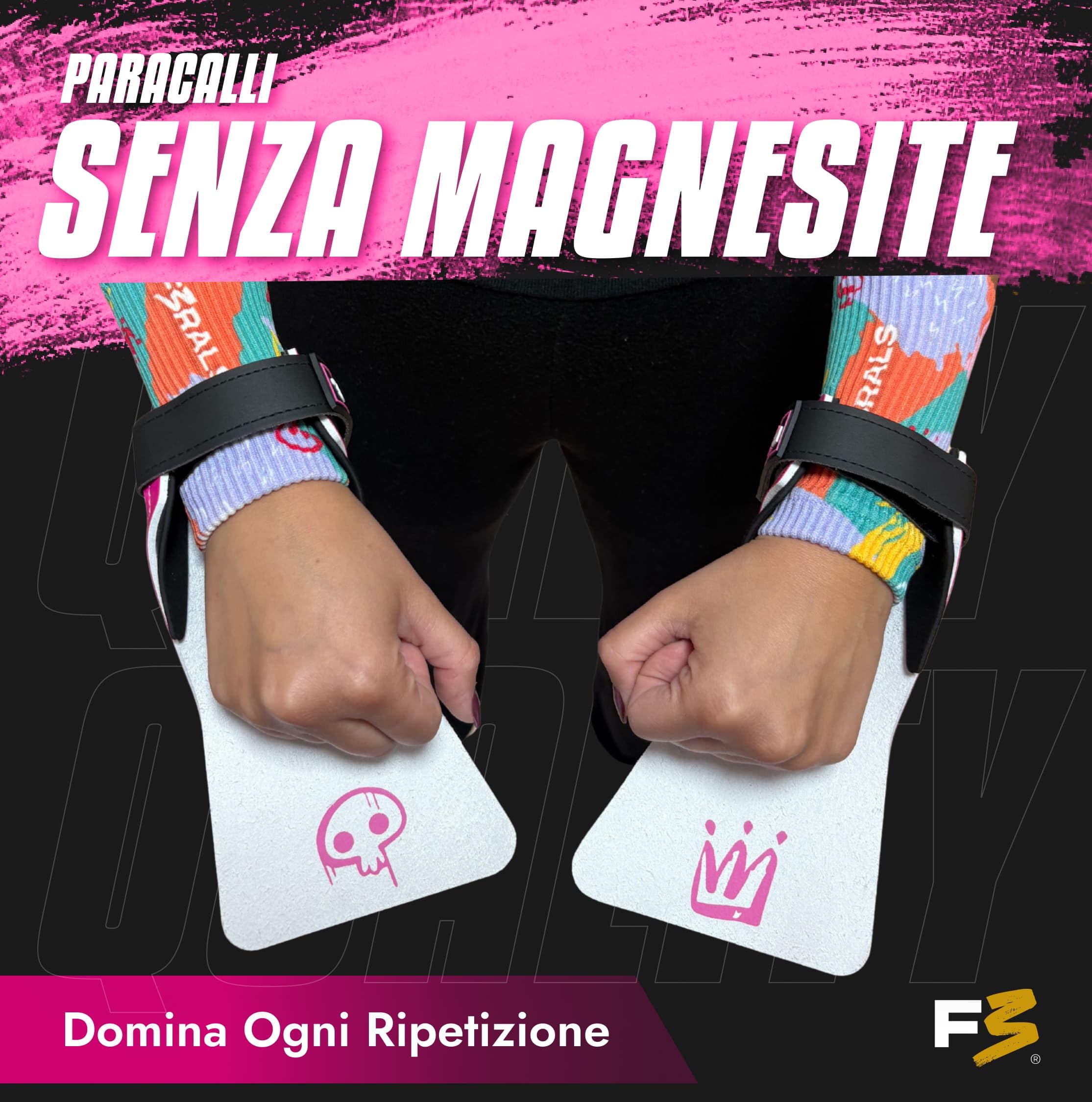 Paracalli Palestra Cross Training Grip Senza Magnesio 3mm Protezione Ampollas Neoprene Antiscivolo