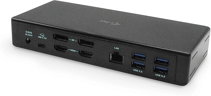 i-tec USB-C Quattro Docking Station para 4 Monitores con Power Delivery 85W miniatura 3