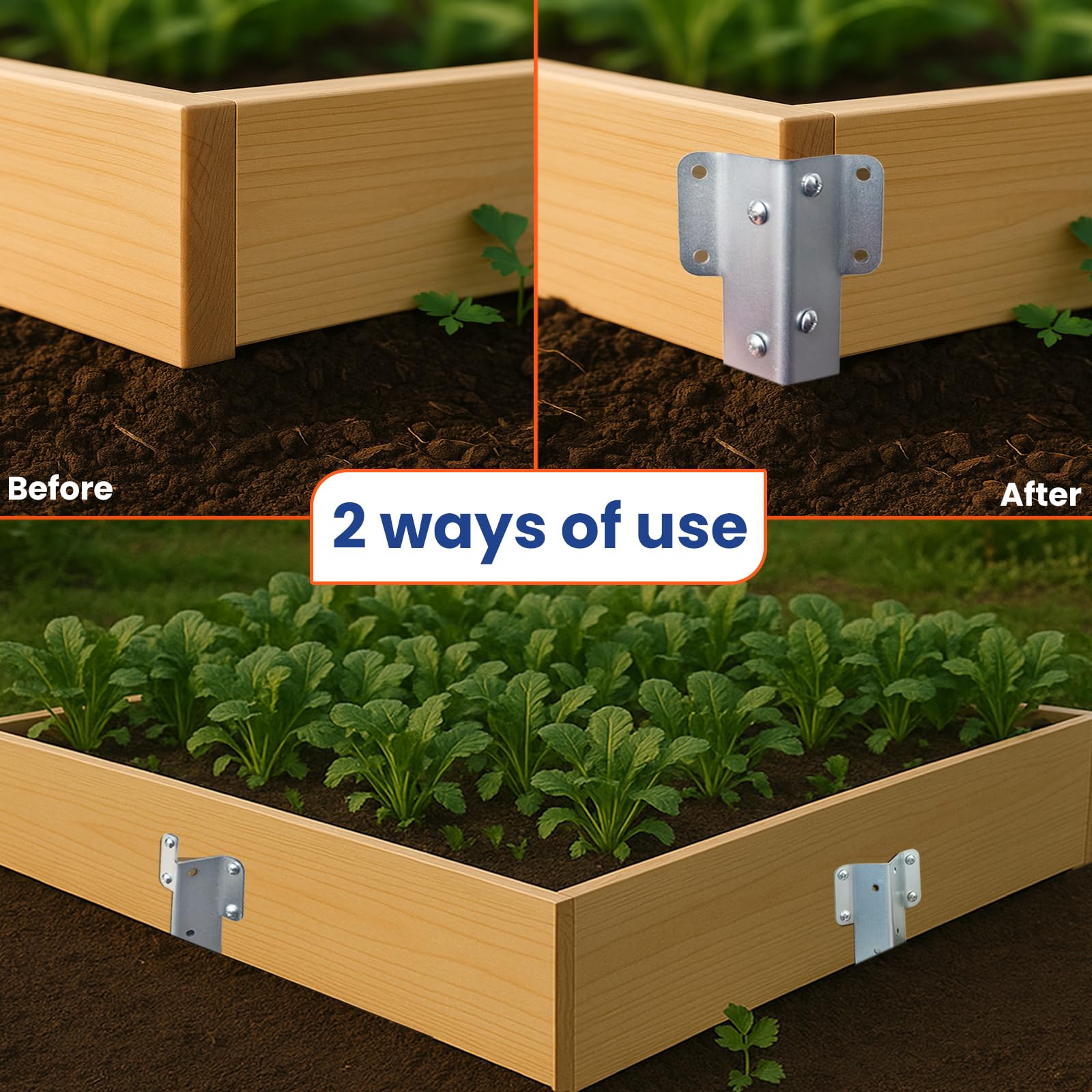 Xyxu Small Railway Sleeper Brackets - Image 3