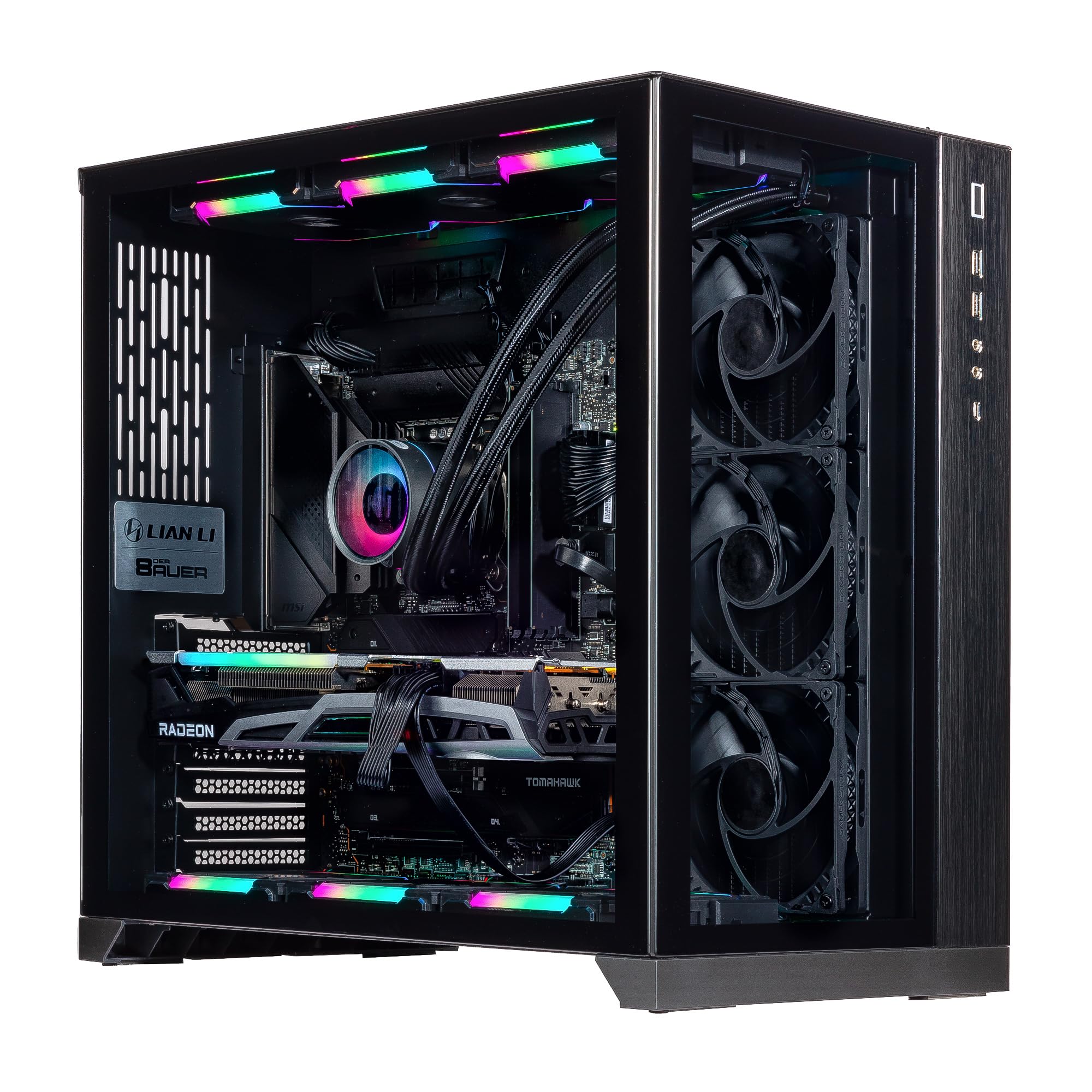 Velztorm Orix Gaming Desktop PC Intel i9-12900K Radeon RX 9070 XT 32GB DDR5 2TB PCIe SSD 360mm AIO