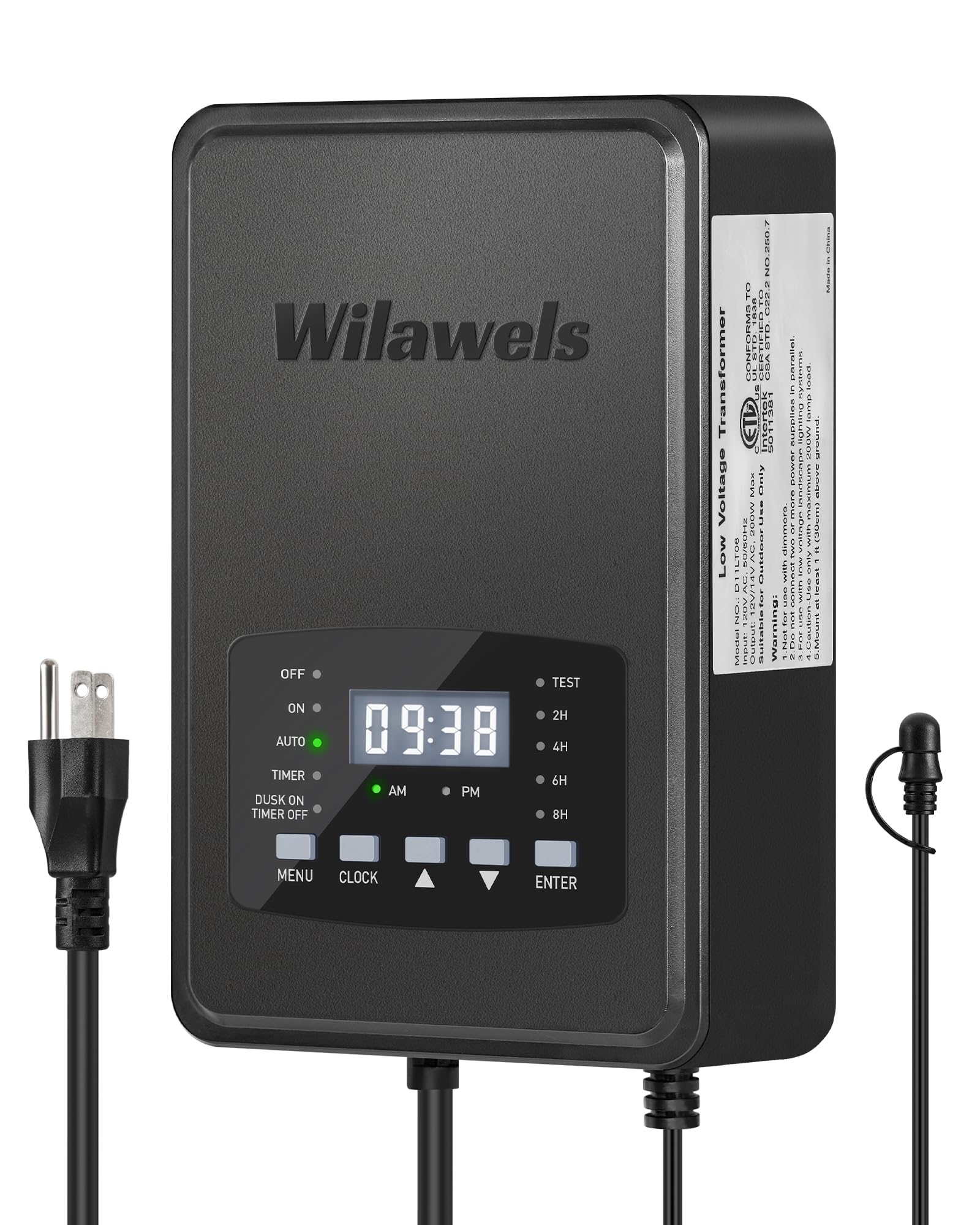 View 1 of [See notes] WILAWELS 200W Low Voltage Landscape Transformer