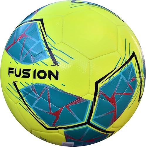 Miniatura 4 de Pelota de entrenamiento básica FIFA Precision Fusion, para todo tipo de clima, certificado IMS, oficial, altamente duradera, espuma EVA de 0.138 in