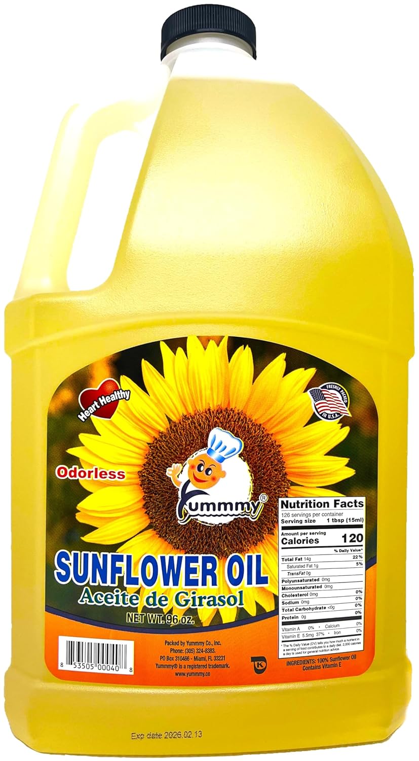 Yummmy Sunflower Oil 96oz
