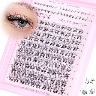 Racimos de pestañas naturales, racimos de pes...