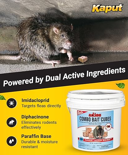 Miniatura 3 de Kaput Cubos de cebo combinados para roedores Adios