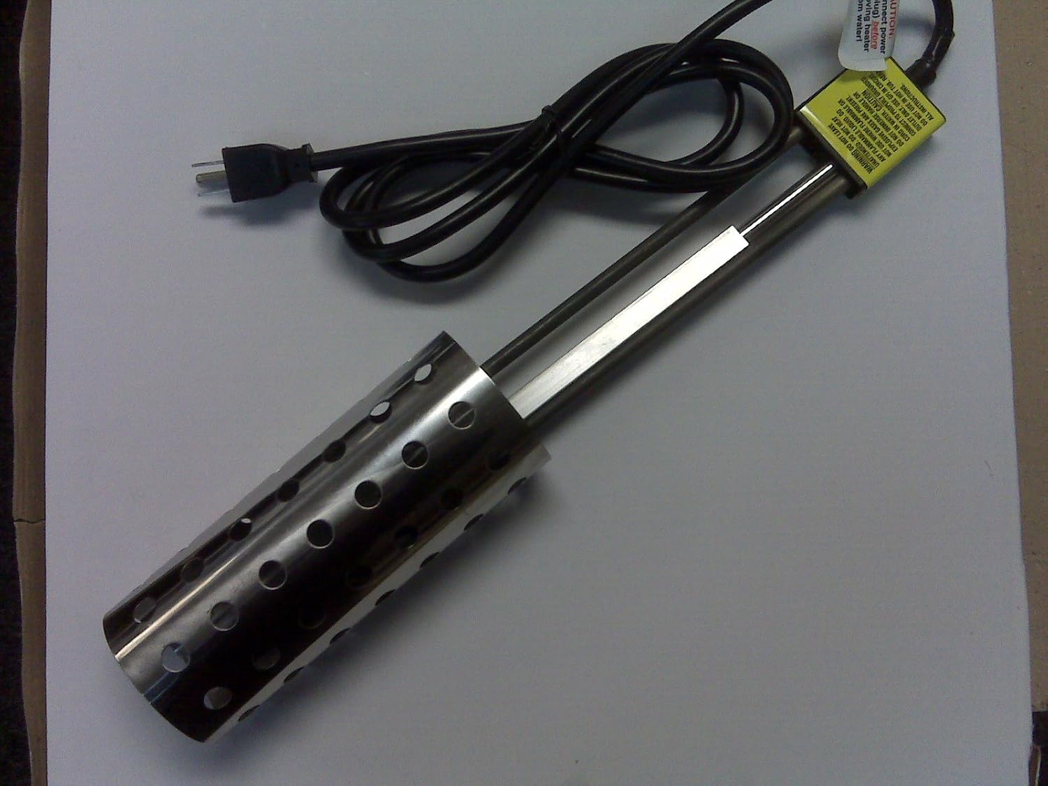 Tool Bays Bucket Water Heater 111/2" Will Heat Water to Over 180