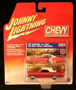 JOHNNY LIGHTNING コカコーラ　CHEVY IMPALA 1:18 Johnny Lightning 1964 Chevrolet Impala COCA COLA red