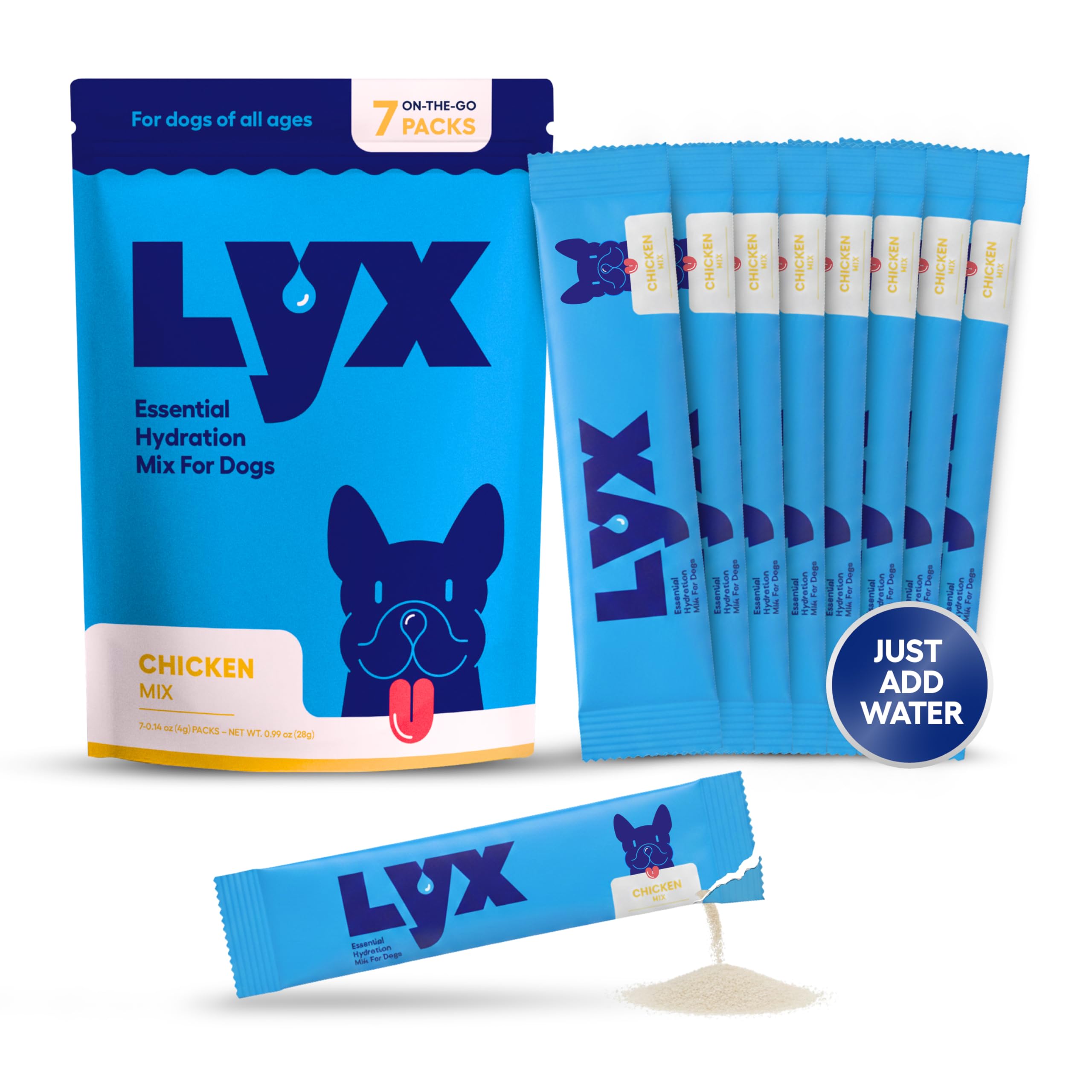 LYX Hydration Dog Electrolytes Water...