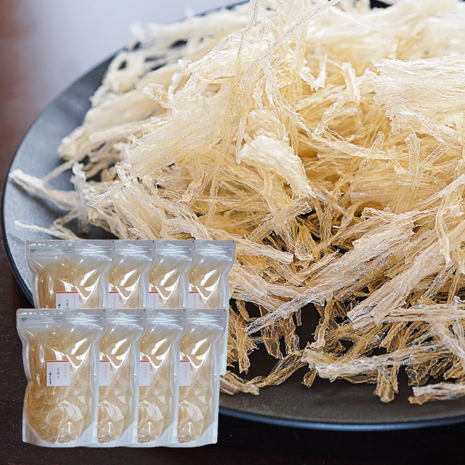 Izu Kappa Japanese String Agar 28.2 oz (800 g), Commercial Use, Made in Japan, Dietary Fiber, Easy to Eat, 2.4 inches (6 cm) Pre-Cut, String Agar, Diet, Low Carb