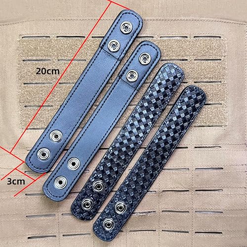 Miniatura 2 de ROCOTACTICAL Protectores de cinturón de doble presión, para cinturón de servicio de 2.25 pulgadas, paquete de 4