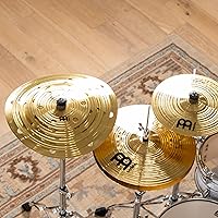 Vista 7 de Meinl Cymbals Paquete de platillos Smack Stack de 5 piezas con agujeros 20,3 cm, 25,4 cm, 30,5 cm, 35,6 cm, 40,6 cm — Acabado tradicional HCS